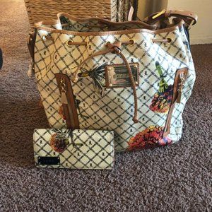 L.A.M.B Purse & Wallet Set